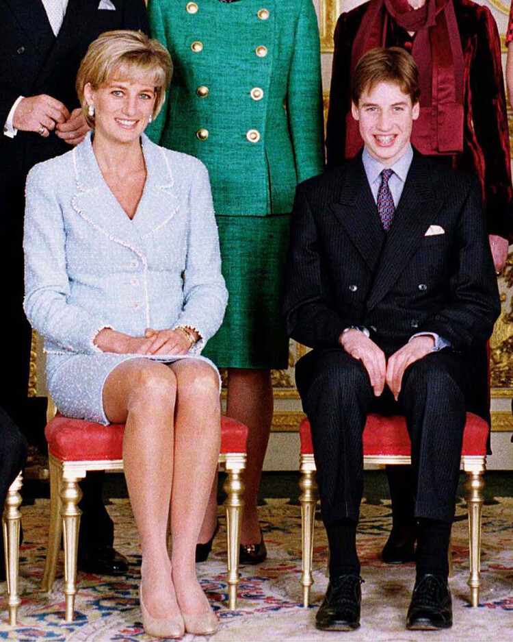 Принцесса Диана и принц Уильям, 1997